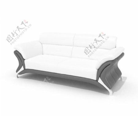 Sofa白色休闲时尚现代沙发059