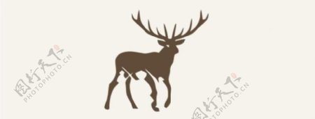 鹿角logo图片