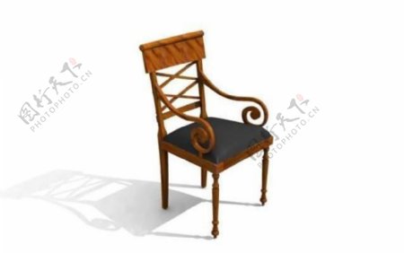 欧式家具椅子0073D模型
