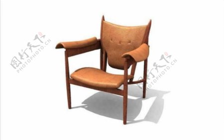 欧式家具椅子0323D模型