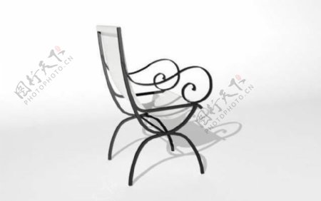 欧式家具椅子0573D模型