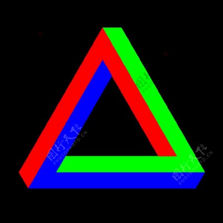 彭罗斯三角的RGB