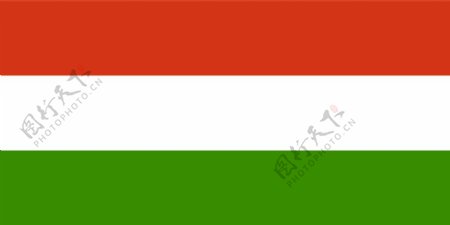 匈牙利的剪贴画国旗