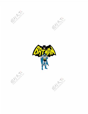 Batmanlogo设计欣赏Batman卡通形象LOGO下载标志设计欣赏
