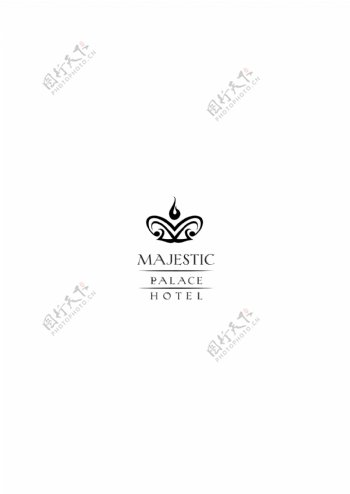MajesticPalaceHotellogo设计欣赏MajesticPalaceHotel著名酒店LOGO下载标志设计欣赏