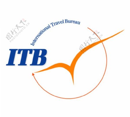 ITBlogo设计欣赏ITB旅游机构LOGO下载标志设计欣赏