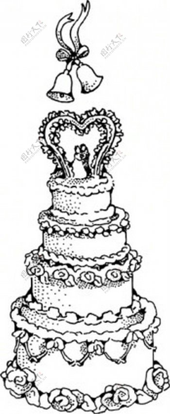婚礼蛋糕的剪辑艺术2