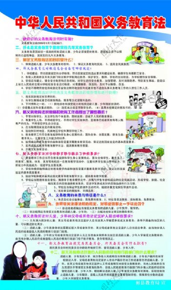 中华人民共和国义务教育法图片