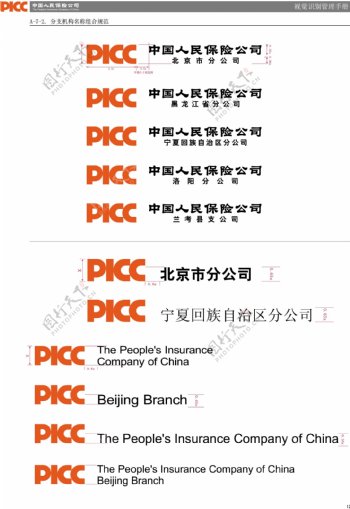 中国人民保险公司VIS矢量CDR文件VI设计VI宝典