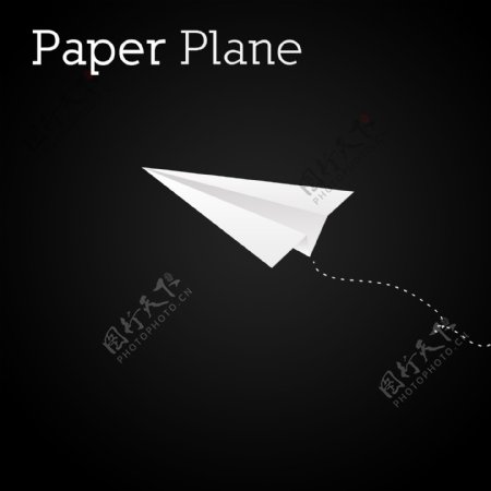 纸飞机图标psd