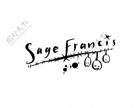 SageFrancislogo设计欣赏SageFrancis唱片公司标志下载标志设计欣赏