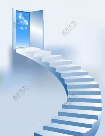 矢量台阶楼梯图片素材