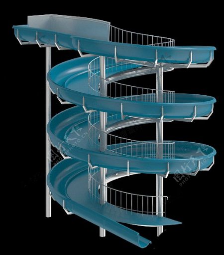 滑梯3d模型