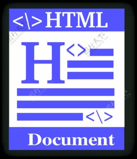 HTML文件的图标