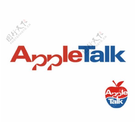 AppleTalklogo设计欣赏AppleTalk通讯公司标志下载标志设计欣赏