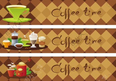 CoffeeTime矢量素材5