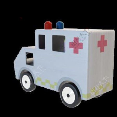 3D救护车模型