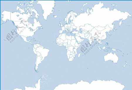 世界地图矢量