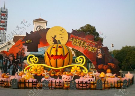 上海欢乐谷万圣节图片