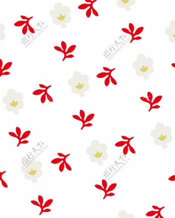 简单花卉图案花卉背景花卉面料图片
