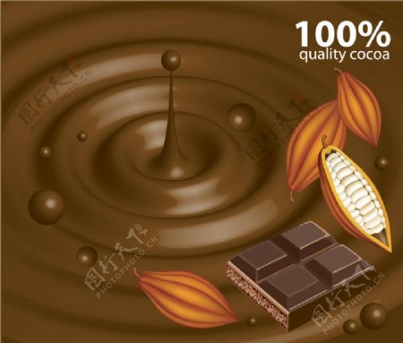 巧克力设计图片