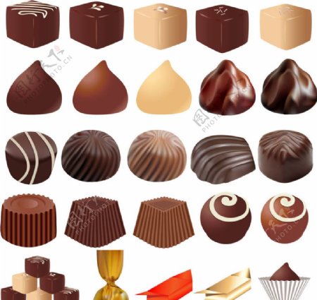 巧克力设计图片