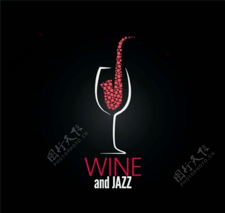 红酒wine葡萄图标图片