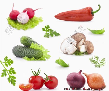 蔬菜食材高清图图片