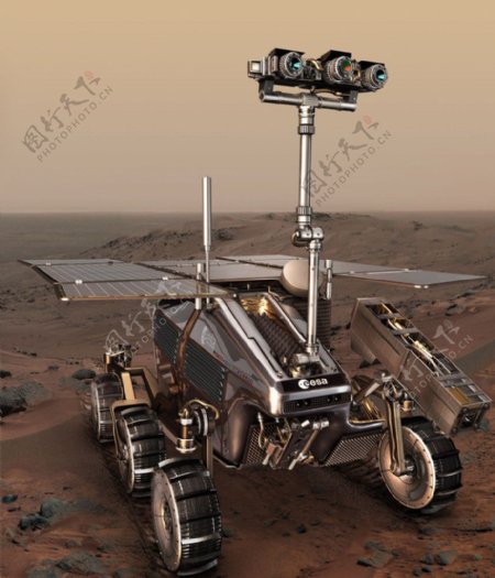 火星探测车图片