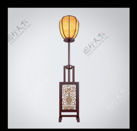 中式台灯图片