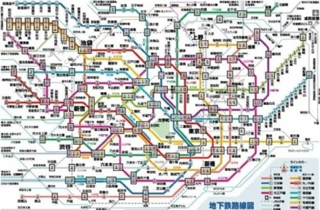东京地铁线路图2010图片