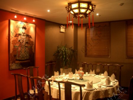 老北京烤鸭店室内设计图片