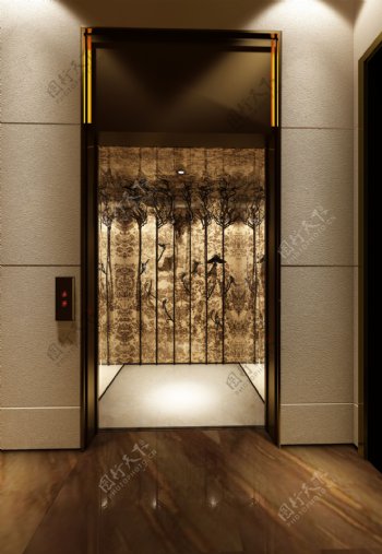 电梯效果图图片