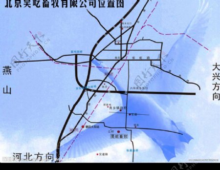 北京良乡道路图图片