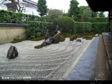 日式庭園图片