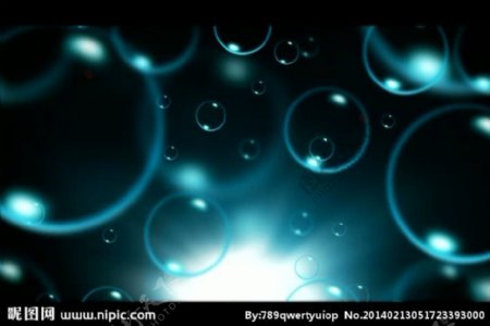 动态水泡背景视频素材