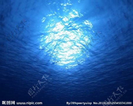 海底光效视频素材