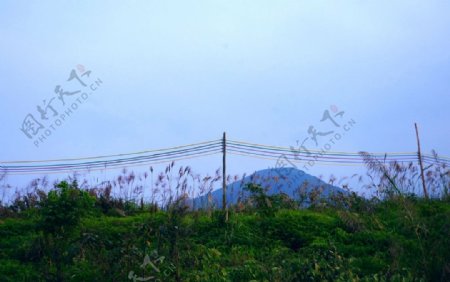 中国山水高山电网图片