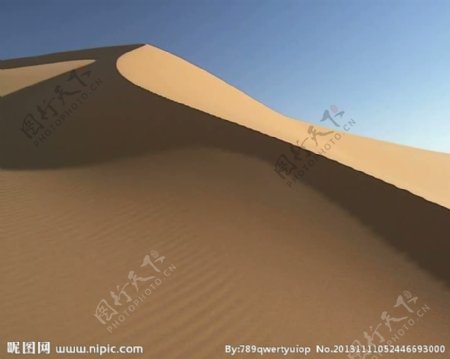 沙漠视频素材