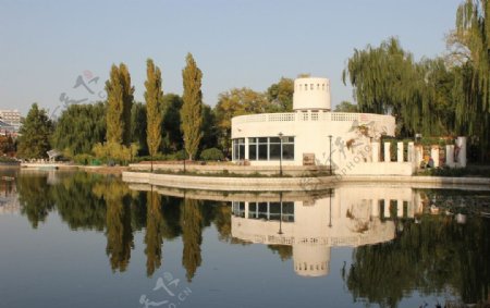 北京人定湖公园图片