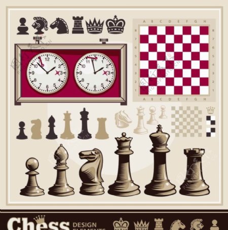 国际象棋设计图片