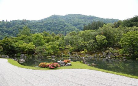 日本寺庙园林图片