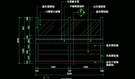 CAD之吧台收银台服务台设计图片