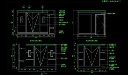 CAD餐厅设计素材餐厅施工图片
