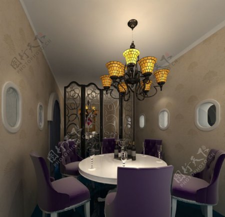 飞机主题餐厅包房图片