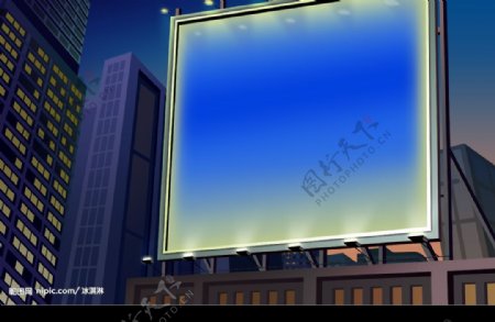 鼠绘大屏幕广告牌图片