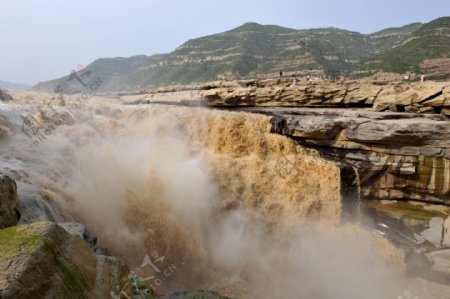 黄河壶口瀑布图片