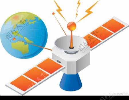 人造地球卫星图片