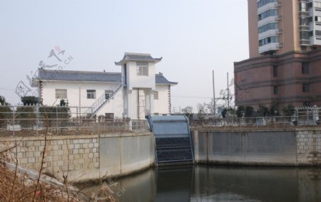 东城河泵站图片
