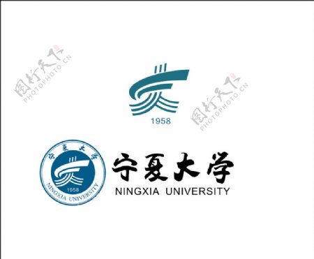 宁夏大学新校徽图片